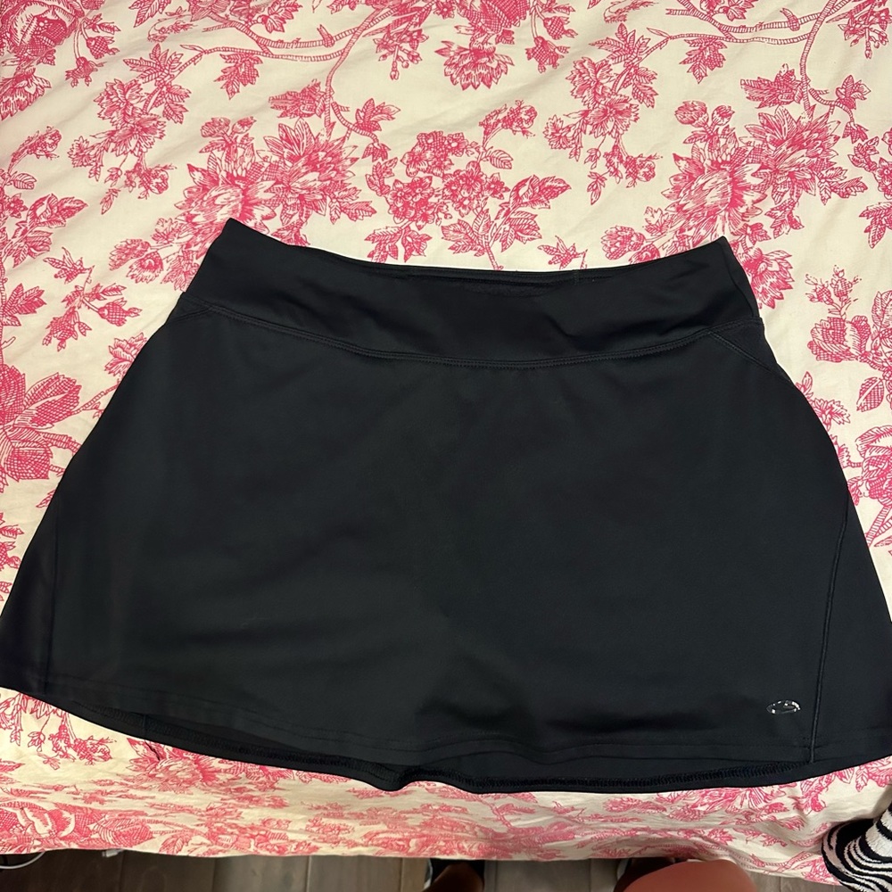 Black athletic skirt